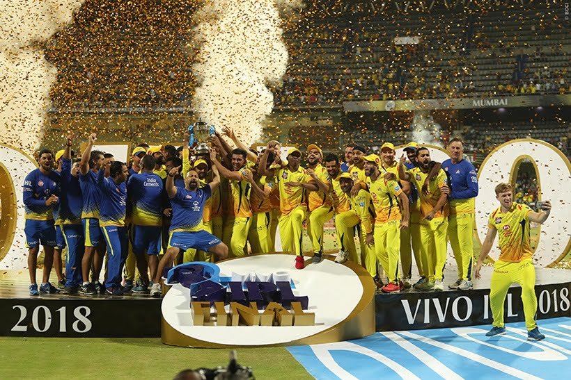 IPL winner list - CSK - 2018