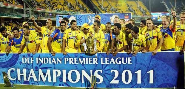 IPL winner list - CSK - 2011